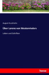 Über Lorenz von Westenrieders - Cover