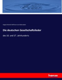 Die deutschen Gesellschaftslieder - Cover