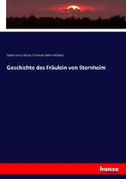 Geschichte des Fräulein von Sternheim - Cover