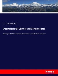 Entomologie für Gärtner und Gartenfreunde - Cover