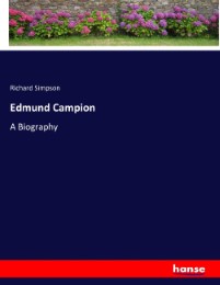 Edmund Campion - Cover