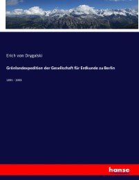 Grönlandexpedition der Gesellschaft für Erdkunde zu Berlin - Cover