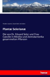 Plantæ Selerianæ - Cover