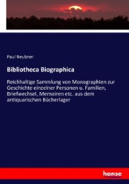 Bibliotheca Biographica
