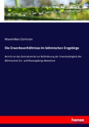 Die Erwerbsverhältnisse im böhmischen Erzgebirge - Cover