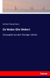 De Waber (Die Weber) - Cover