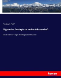Allgemeine Geologie als exakte Wissenschaft - Cover