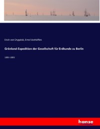Grönland-Expedition der Gesellschaft für Erdkunde zu Berlin - Cover
