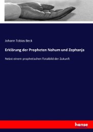 Erklärung der Propheten Nahum und Zephanja - Cover