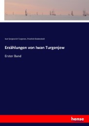 Erzählungen von Iwan Turgenjew - Cover