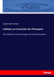Leitfaden zur Geschichte der Philosophie - Cover