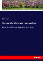 Gesammelte Werke von Hermann Kurz