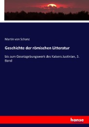 Geschichte der römischen Litteratur - Cover