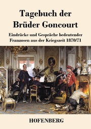 Tagebuch der Brüder Goncourt - Cover