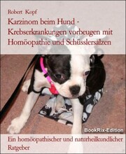 Karzinom beim Hund - Krebserkrankungen vorbeugen mit Homöopathie und Schüsslersalzen - Cover