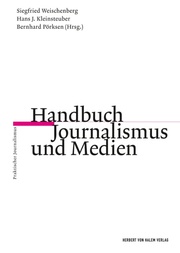 Handbuch Journalismus und Medien - Cover
