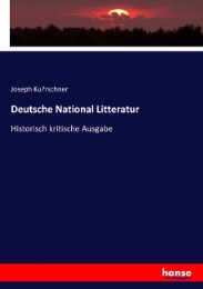 Deutsche National Litteratur