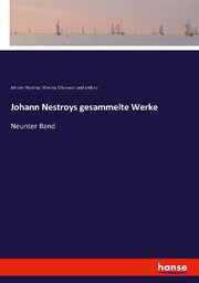 Johann Nestroys gesammelte Werke - Cover