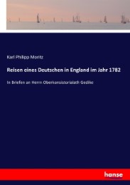 Reisen eines Deutschen in England im Jahr 1782 - Cover