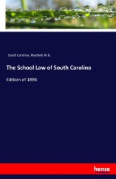 The School Law of South Carolina - Cover