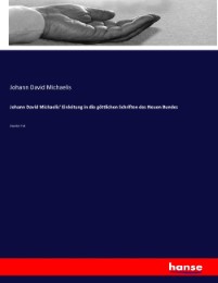 Johann David Michaelis' Einleitung in die göttlichen Schriften des Neuen Bundes - Cover
