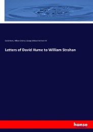 Letters of David Hume to William Strahan - Cover