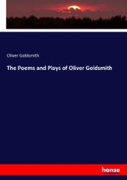 The Poems and Plays of Oliver Goldsmith - Cover