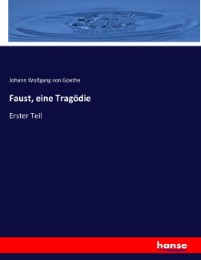 Faust, eine Tragödie - Cover