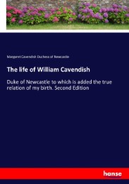 The life of William Cavendish - Cover