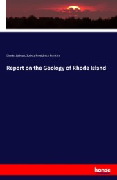 Report on the Geology of Rhode Island - Cover