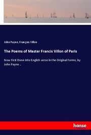 The Poems of Master Francis Villon of Paris - Cover