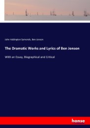 The Dramatic Works and Lyrics of Ben Jonson - Cover