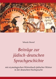Beiträge zur jüdisch-deutschen Sprachgeschichte - Cover