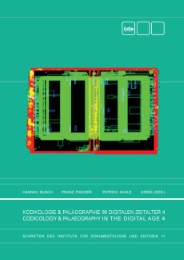Kodikologie und Paläographie im Digitalen Zeitalter 4 - Cover