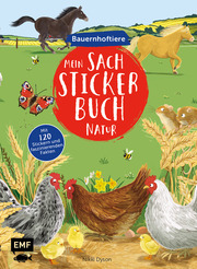 Mein Sach-Stickerbuch Natur - Bauernhoftiere - Cover