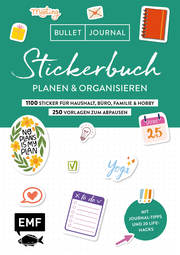 Bullet Journal Stickerbuch - Planen und organisieren - Cover