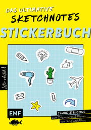 Let's sketch! Das ultimative Sketchnotes-Stickerbuch