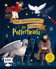 Mein Adventskalender-Zeichenbuch: Weihnachten für Potterheads
