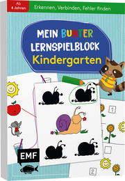 Mein bunter Lernspielblock - Kindergarten