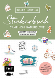 Bullet Journal Stickerbuch - Camping & Nature Love