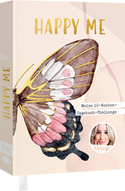 Happy me - Meine 10-Wochen-Tagebuch-Challenge mit Social-Media-Star Cali Kessy - Cover