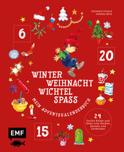Mein Adventskalender-Buch: Winter-Weihnacht-Wichtelspaß - Cover