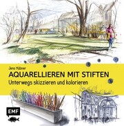 Aquarellieren mit Stiften - Cover