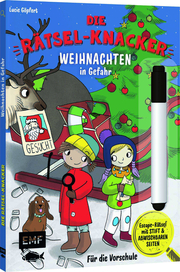 Die Rätsel-Knacker - Weihnachten in Gefahr (Buch mit abwischbarem Stift)