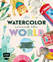 Watercolor around the world - Cover