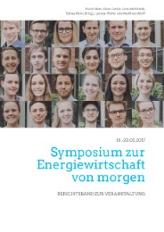 Symposium zur Energiewirtschaft von morgen - Cover