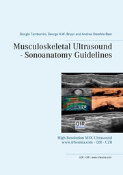 Musculoskeletal Ultrasound - Sonoanatomy Guidelines - Cover