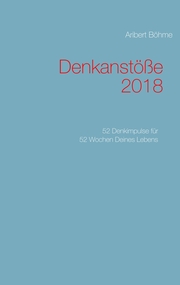Denkanstöße 2018 - Cover