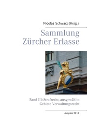 Sammlung Zürcher Erlasse - Cover