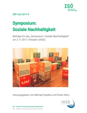 Symposium: Soziale Nachhaltigkeit - Cover